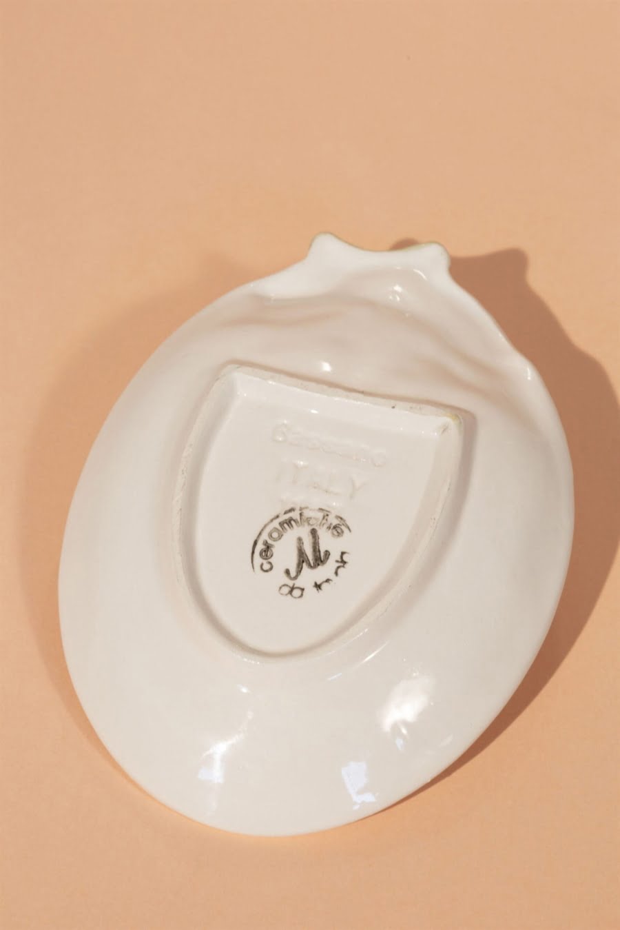 Hand painted Italian ceramic plate