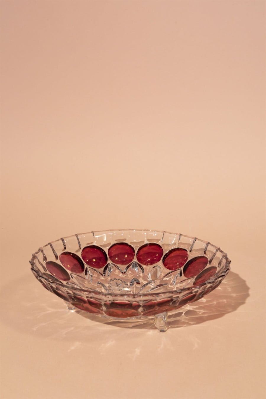 Bohemia crystal fruit bowl
