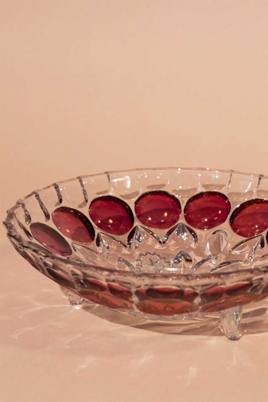 Bohemia crystal fruit bowl