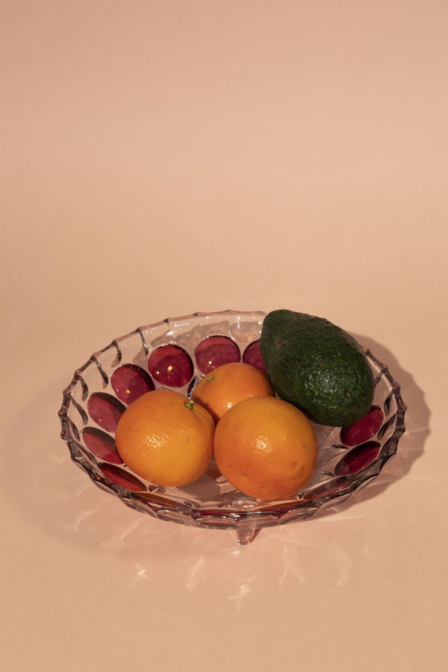 Bohemia crystal fruit bowl
