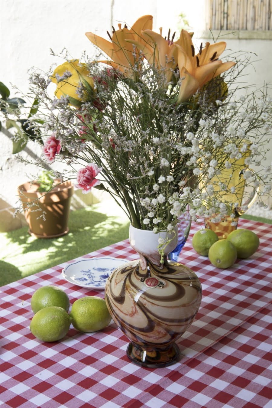 Italian opaline vase 3 Vintage Italian opaline vase - Image 3