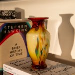 home 75 Vintage multi-coloured opaline vase