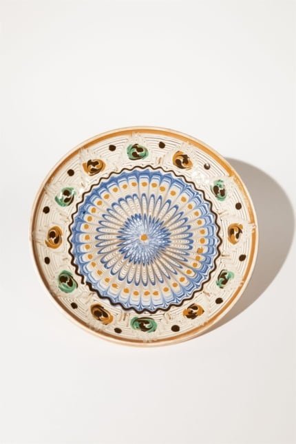 acuarella artisanal plate