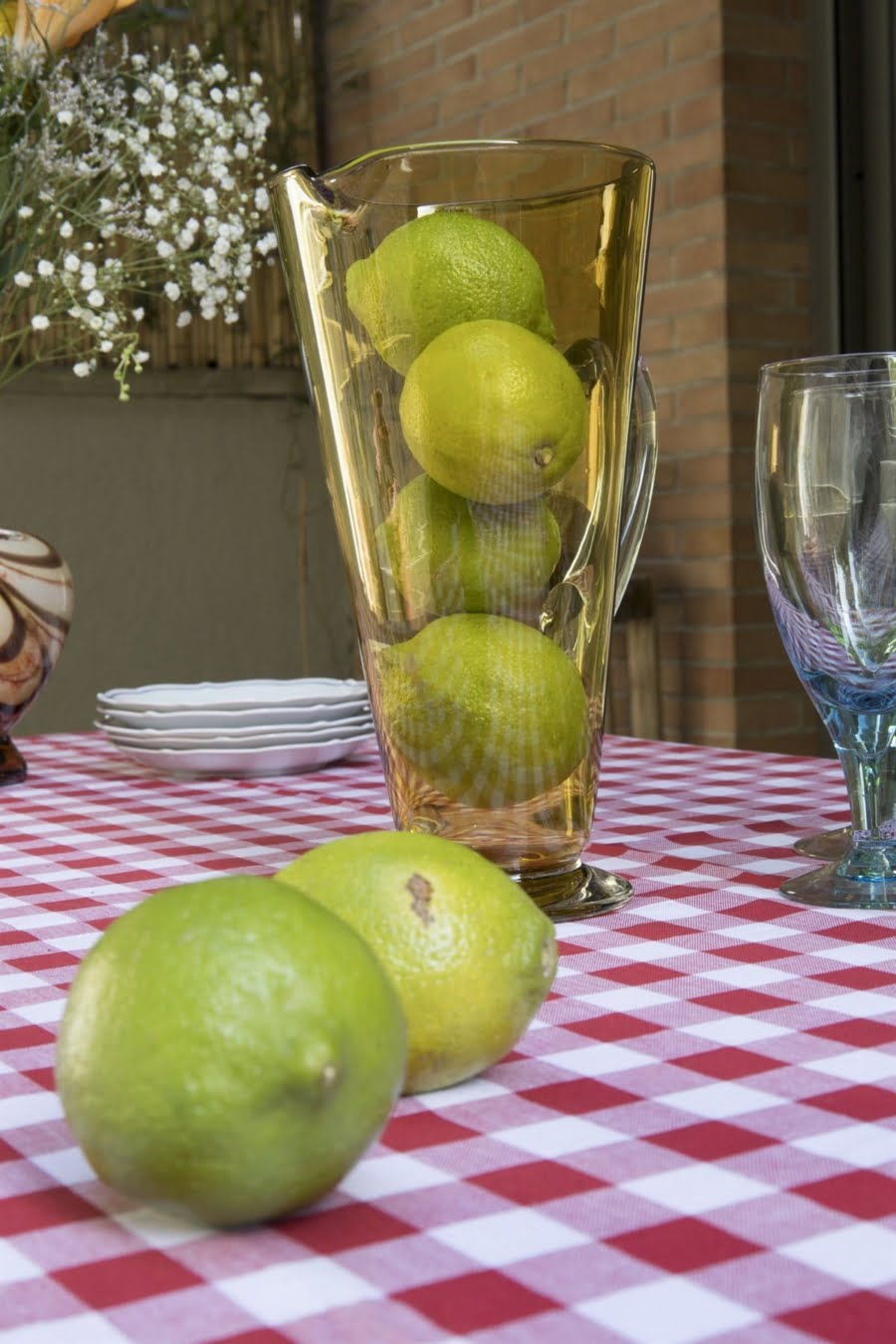 multicolour pitcher set