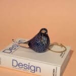 'End of day' vintage bird paperweight
