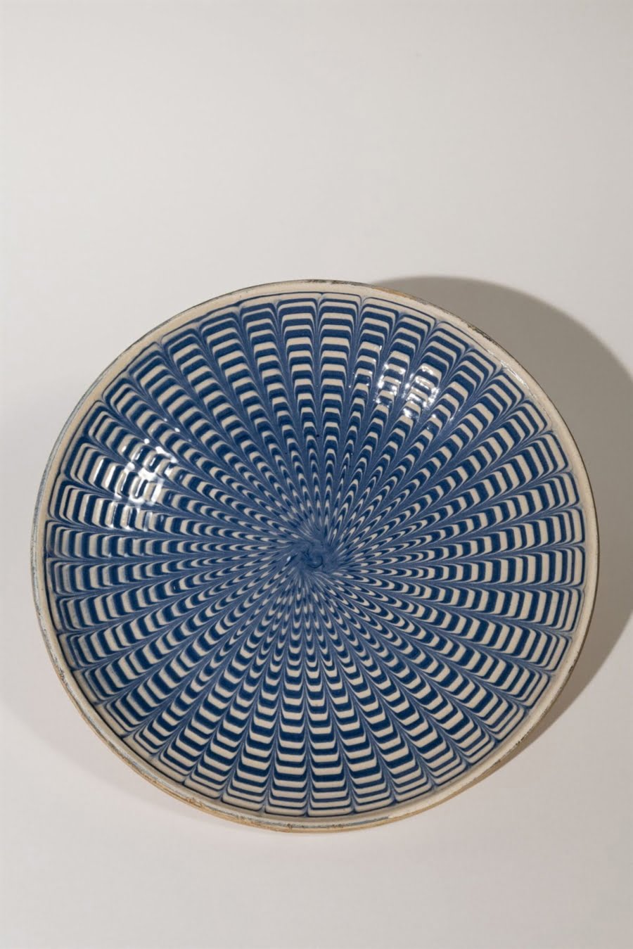 geometrica blue artisanal plate geometrica blue artisanal plate