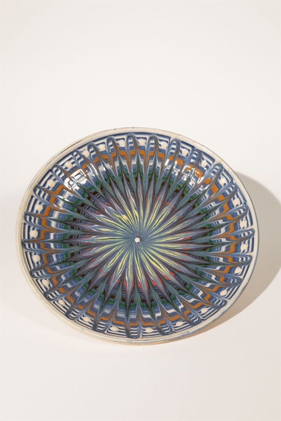 Acquamarine II artisanal plate