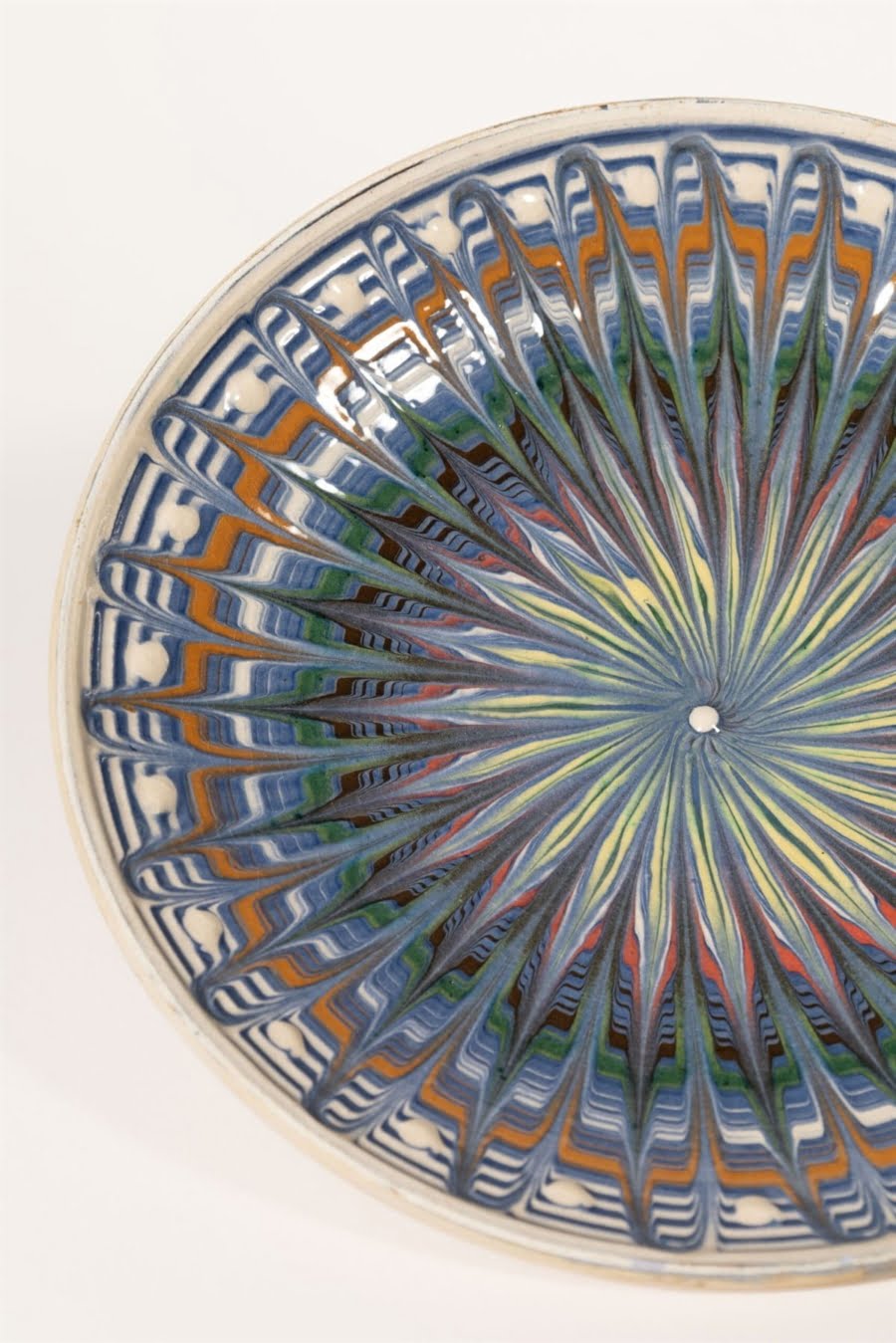 Acquamarine II artisanal plate