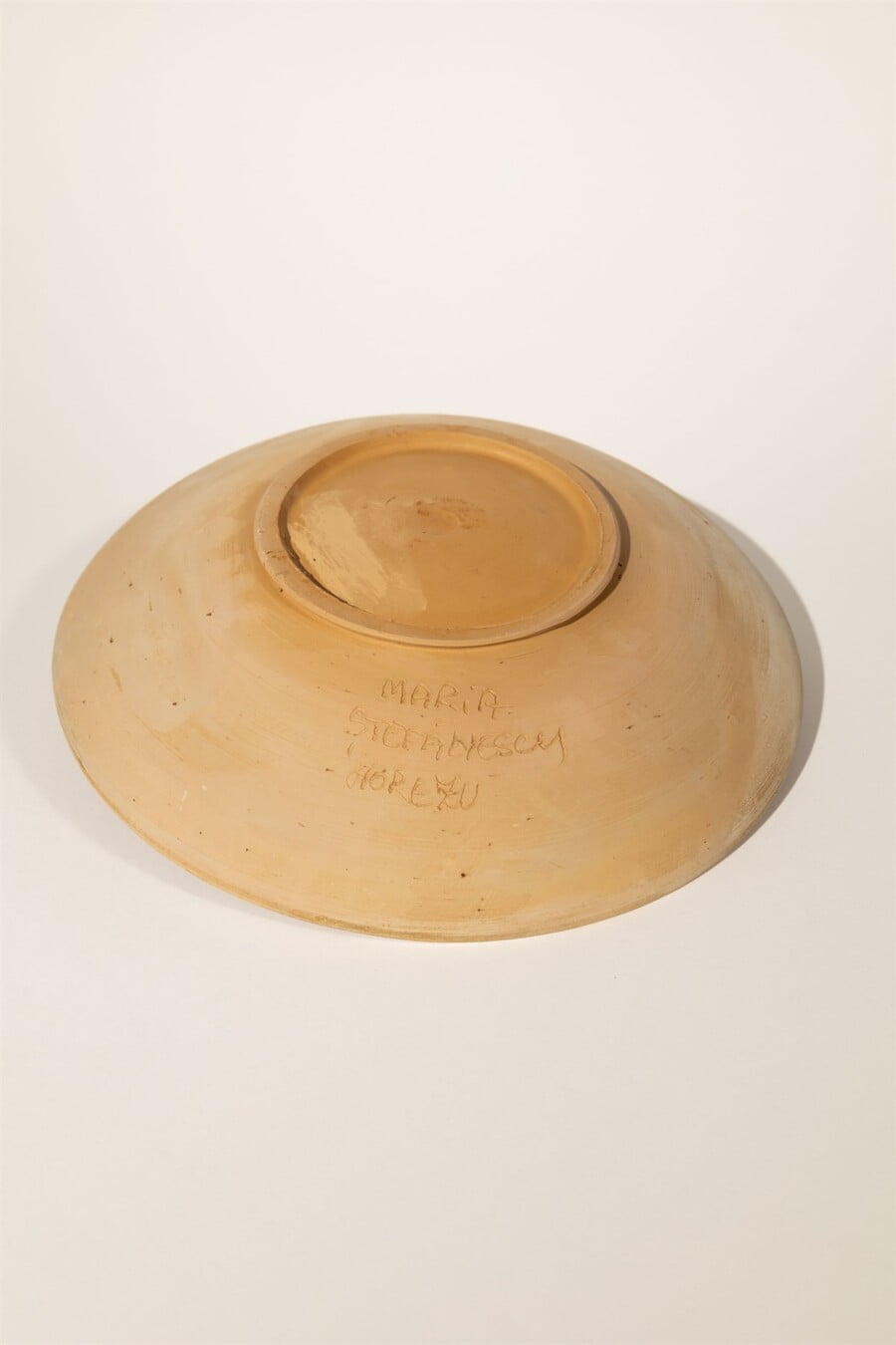 la fleureuse II artisanal plate