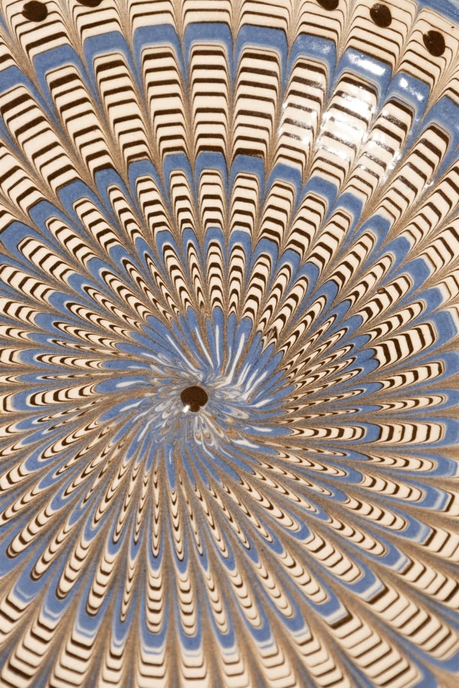 down to earth brown I artisanal plate