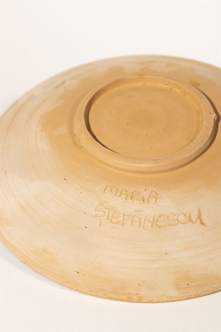 down to earth brown I artisanal plate