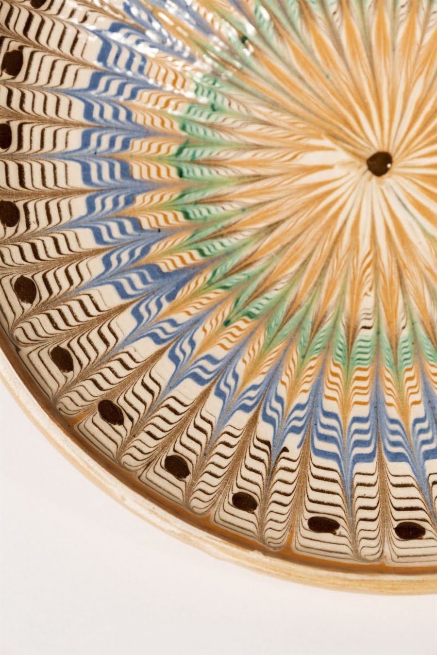 rustic chic artisanal plate