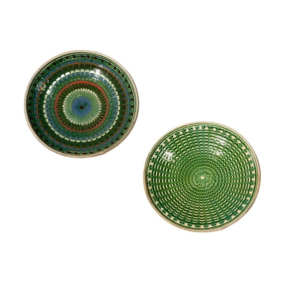 SET #9 - 26 + 40 artisanal plates set of two