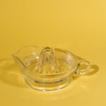 home 73 Vintage glass lemon squeezer