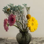 Art deco smokey grey Felicitas vase, attributed to Richard Lauke