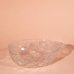 vintage italian pineapple glass bowl