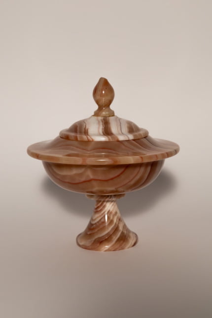 vintage onyx bowl