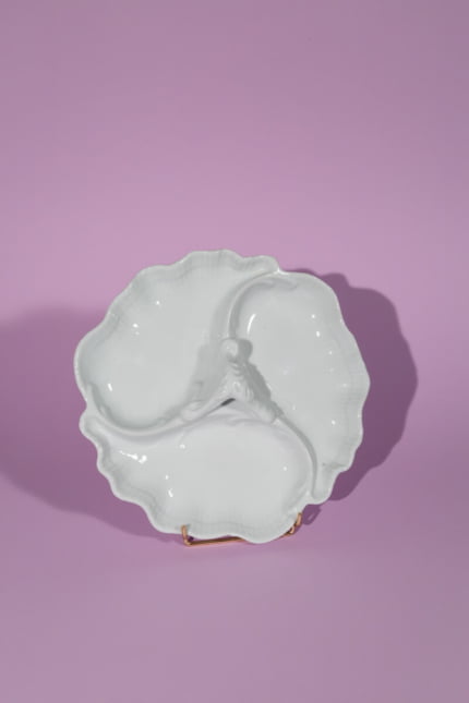 limoges porcelain shell platter