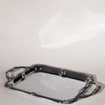 vintage japanese floral tray