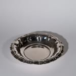 vintage adorned silver tray