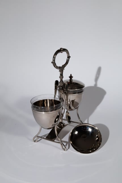 chrome serving set