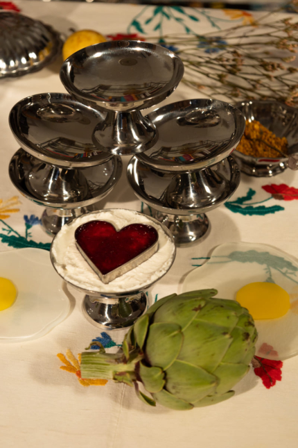 Vintage French dessert coupes #3