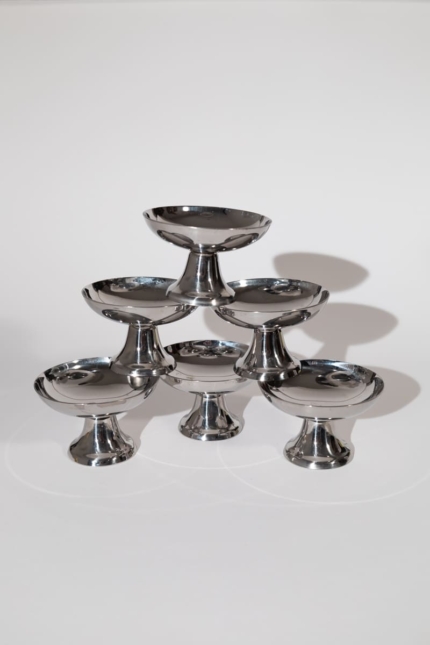 Vintage French dessert coupes #3