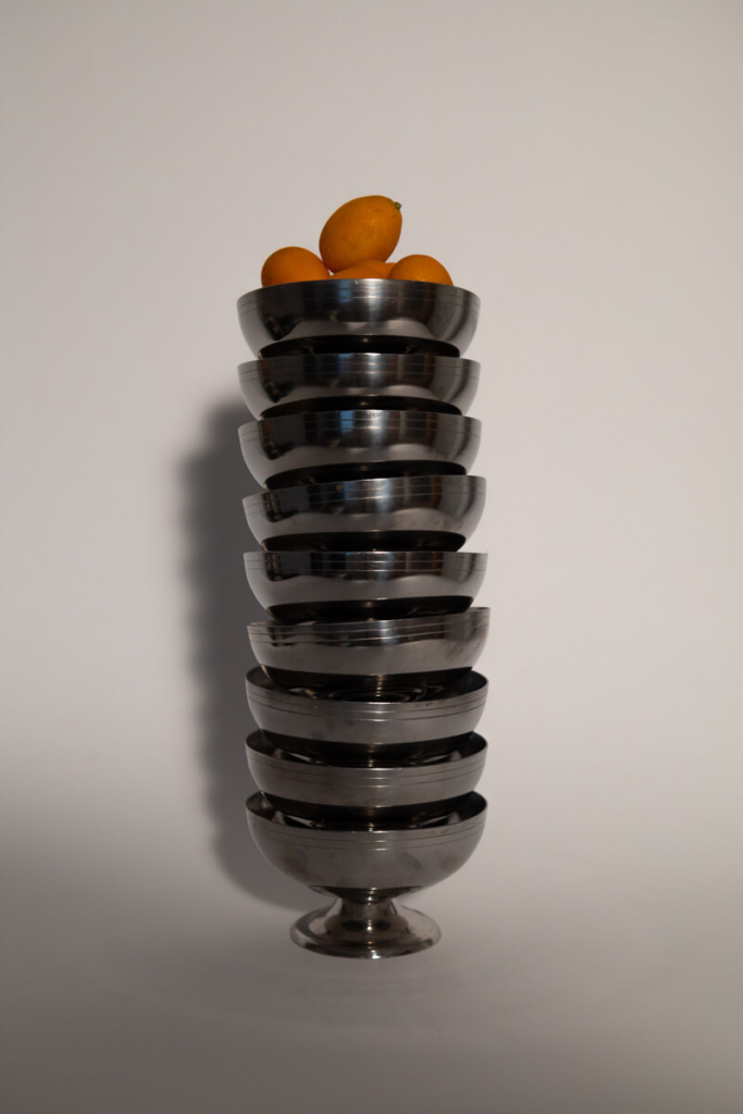 vintage french dessert coupes