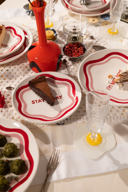drama queen dinner plate