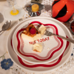 not today dessert plate