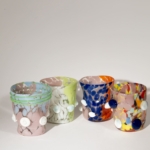 surrealist murano glasses set