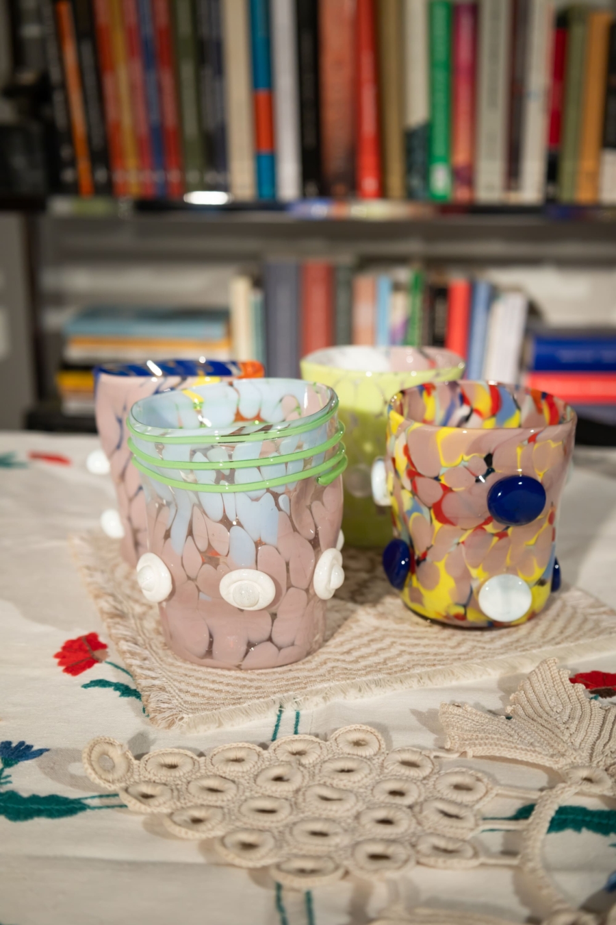 surrealist murano glass