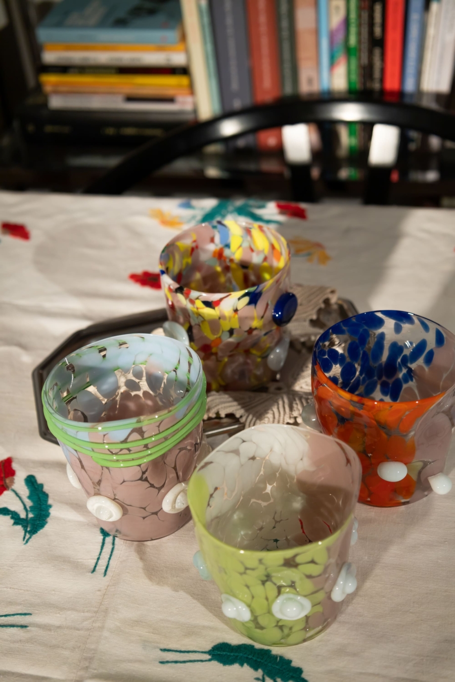 surrealist murano glass